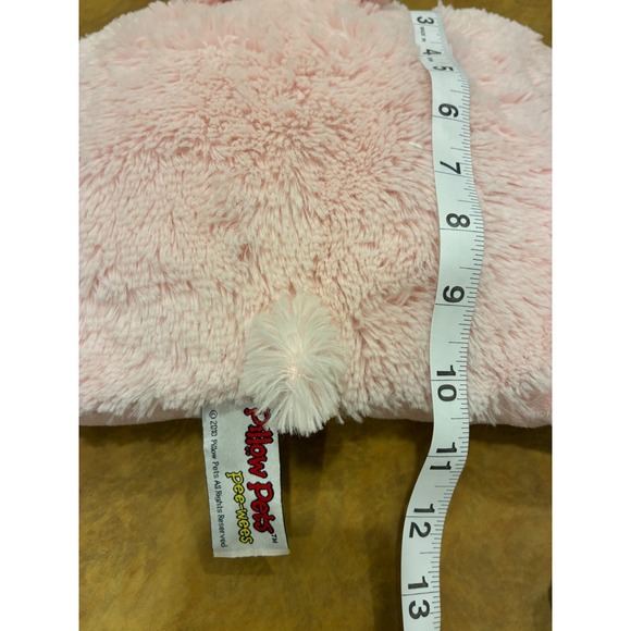 Pillow Pets Pee-wees Pink Pig Plush Stuffed Animal Small 11 inch Travel Pillow - Picture 8 of 9